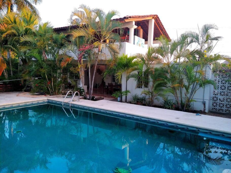 Lush Garden House Near Beaches With Private Pool. Пуэрто-Эскондидо Экстерьер фото